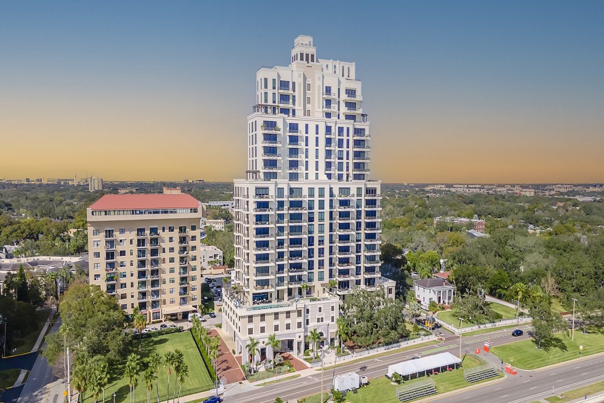 Hyde House, Bayshore condominium tower, Tampa